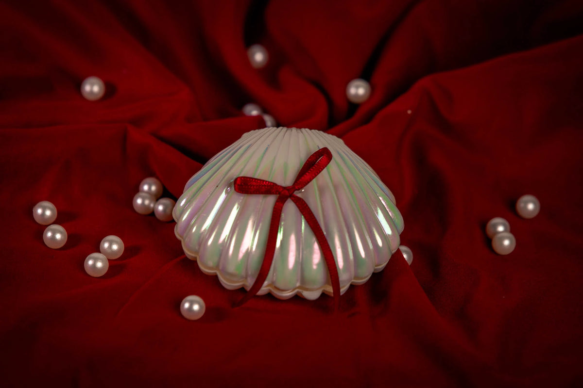 Oyster Shell Candle Favors