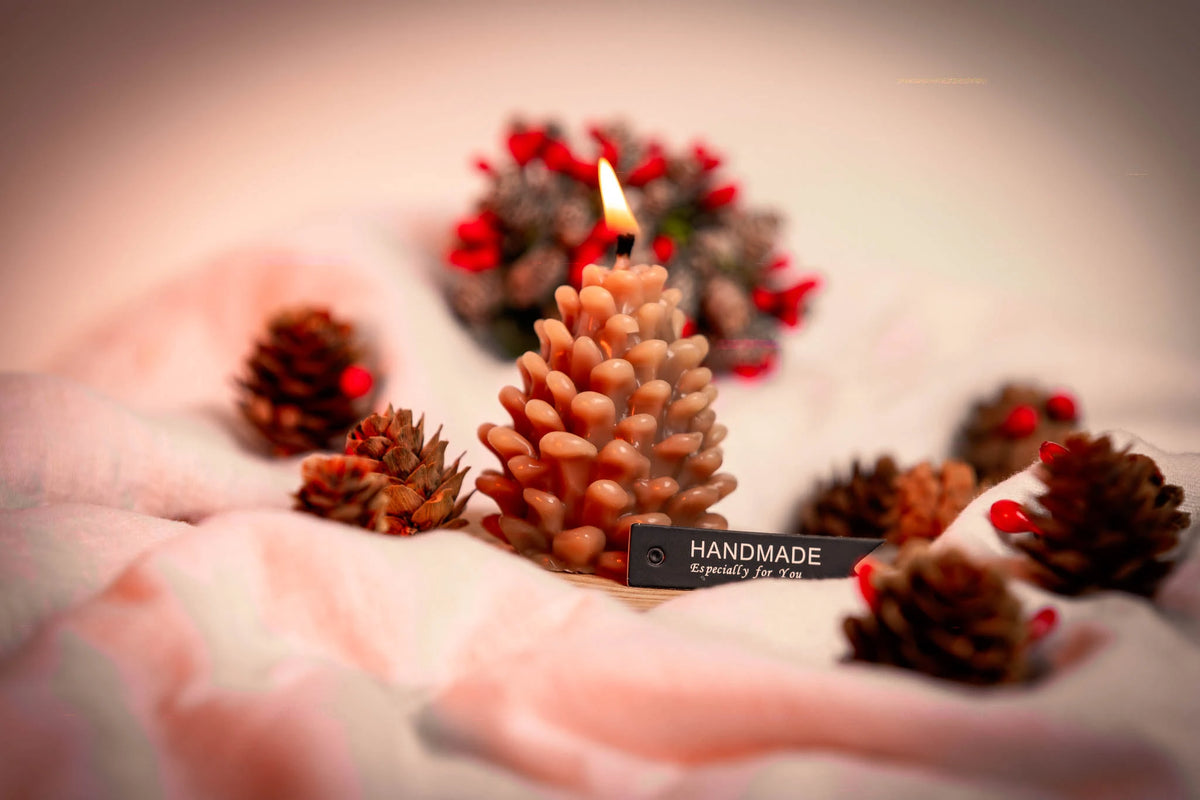 Snowy Pinecone