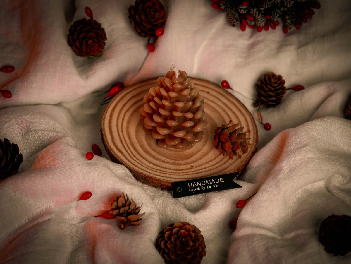 Snowy Pinecone